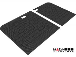 Tesla Model 3 Cargo Liner - Seat Back Protector - Black by 3D MAXpider - Highland